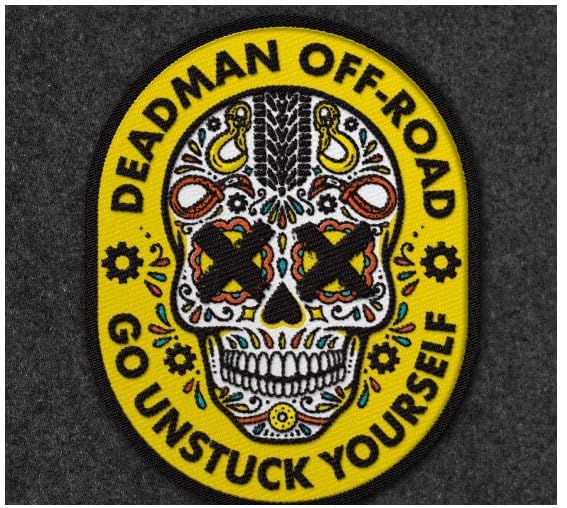 Amazon.co.jp: 限定 Deadman Off-Road Sugar Skull パッチ デッドマン